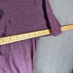 District Made T-Shirt Men’s Large Purple Preston Playz Short Sleeve Cotton Blend