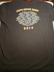 Tultex Steve Miller Band Joker 2014 Black Graphic T-Shirt Men’s L Cotton