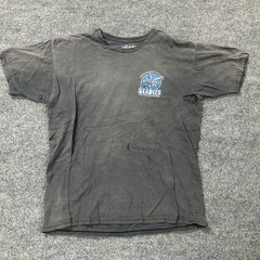 7.62 Design T-Shirt Mens Size XL Faded Black Distressed US Navy Seabees Military