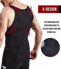 Men Slimming Gynecomastia Chest Belly Compression Body Shaper Tanktop Vest Shirt