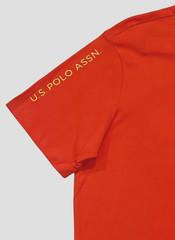 Men US Polo Assn Big Player USPA Logo Short Slv Crewneck Classic Tee T Shirt XXL