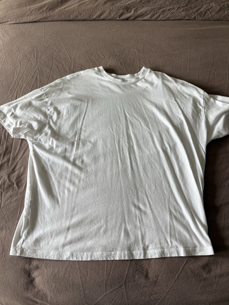 ASOS DESIGN White Men’s Short Sleeve Crew Neck Cotton T-Shirt Size M