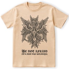 Be Not Afraid T-Shirt Seraphim Angel Biblically Christmas Horror Sweatshirt