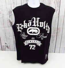 Ecko Unltd Shirt Adult Size L Black Tank Top Graphic Outdoor Sports Men’s NWT.