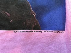 H&M Licensed MADONNA TRUE BLUE T-Shirts NEW XS, S, M, L, XL