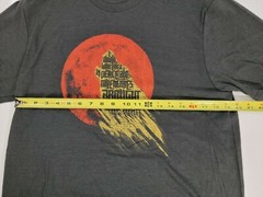 District Made Men’s Peace – Enemies Brought War Wolf Blood Moon N.W.OT. Shirt L