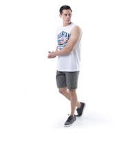 Way To Celebrate Men’s White American Custom Pickup Graphic Muscle Tank Top