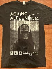 2016 Asking Alexandria The Black Band T-Shirt Medium Graphic Metalcore Tee