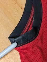 Air Jordan Last Shot Photo Jersey Men L Jumpman Mesh Last-Dance MJ Bulls Sewn