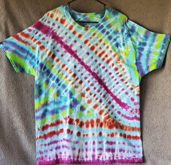 HANES SIZE X-LARGE 100% Cotton Tye Dyed Shirt Pre-washed WON’T FADE VERY SOFT