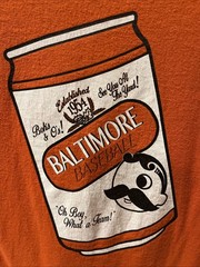 National Bohemian and Baltimore Baseball shirt