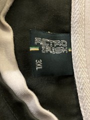 Retro Irish Men’s 3 XL Ireland Heavy Cotton Sweater Sweatshirt Mens Jumper
