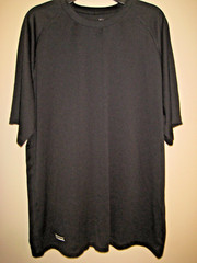 EUC- UNDER ARMOUR TACTICAL HEATGEAR Size Large Black Polyester Base Layer
