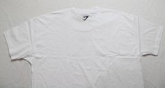 Gymshark Women’s Cotton Block Oversized Fit Tee Shirt NN7 White 2XL NWT