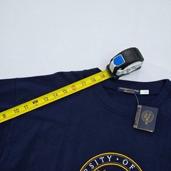 University of Oxford Collection Mens Navy Blue Crest Graphic T-Shirt New L