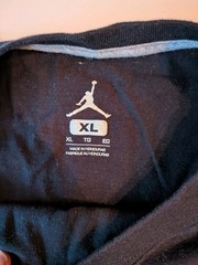 Nike x Jordan T-Shirt Men 2XL Black Spike Lee “Mars Blackmon” Tee Front Print