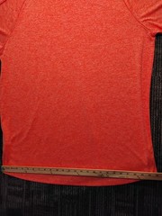 Under Armour The Tech Tee Shirt Orange Heathered Men’s 3XL Tall Short Sleeve