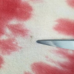 Pink Dolphin Men’s Red Tie Dye Front Back Graphic Short Sleeve T-Shirt Size XXL
