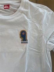 New Quiksilver Dream Sessions 100% Cotton Surf T shirt M White Men’s