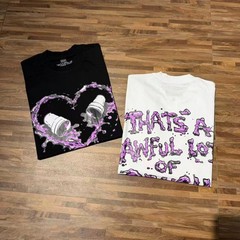 THAT’S A AWFUL LOT OF COUGH SYRUP T-shirt White & Black S-M-L-XL