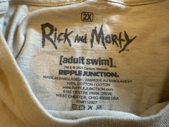 Rick and Morty T- Shirt – Men’s 2XL, Wubba Lubba Dub Dub, New w/ Tags!
