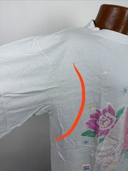 Vintage Florida Shirt Mens XL 90svTropical Bird T-shirt Lotus Flower Ocean Beach