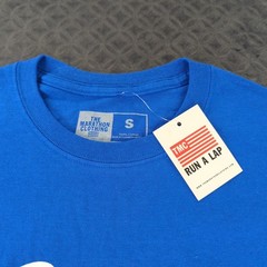 The Marathon Clothing Shirt Crenshaw Blue Short Sleeve Rap Tee Men Small