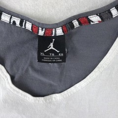 Vintage Retro Nike Air Michael Jordan 7 Tee XL Tank Top 1990s Jumpman 23