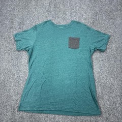 The North Face Shirt Mens XL Green Contrast Pocket Tagless Slim Fit Tee Crewneck