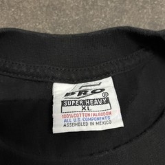Vtg Pro 5 Super Heavy 100% Cotton Athletic Y2K USA Blank T-Shirt Mens XL Black