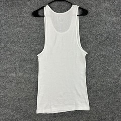 Stafford Tank Mens XL Dry+Cool Tagless Undershirt 4 Pack Ribbed White Basic