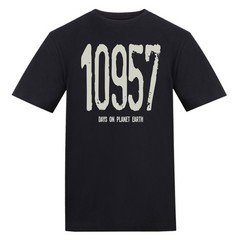 10957 Days on Planet Earth 30th Birthday Hand Printed T-Shirt Gift Size S-5XL