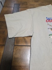 Vintage The Wild Side Shirt L Fish Collage Wild Outdoors Natural Wonders 90s