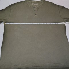 Bundle Lot of 2 Magellan Outdoors Mens XL Classic Fit Thermal Henley Shirt