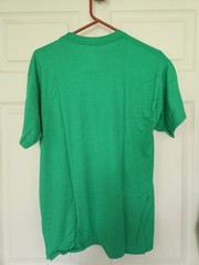 Hanes Ultimate X-Temp Short Sleeve T-Shirt Green -M- Cooling Wicking