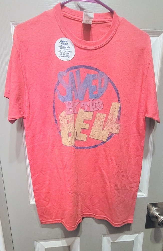 American Classics Saved By The Bell Vintage TV Show Logo Men’s T Shirt Medium
