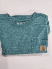 Carhartt Mens T-Shirt Short Sleeve Pocket Tee Medium Loose Fit