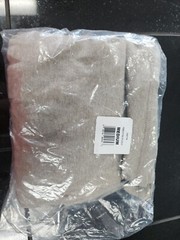 Hanes Men’s Long-Sleeve Henley Shirt Beefy-T pure cotton 3 button TAG Less. MED