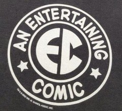 2002 An Entertaining Comic EC T-Shirt Graphitti Designs Vintage Logo NEW