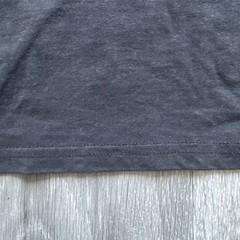 True Classic Men’s Gray Solid Knit Cotton/Poly Crew Neck Short Sleeve L Tee