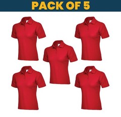 Pack of 3 & 5 Uneek Ladies Classic Polo shirt MULTI PACK workwear top UC106