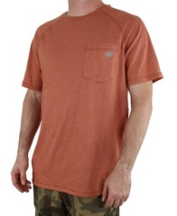 Dickies Men’s Cooling Temp-iQ T-Shirt Performance Big & Tall Raglan Short Sleeve