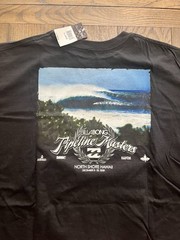 BILLABONG PIPELINE MASTERS NORTH SHORE HAWAII 2008 XL BLACK T-SHIRT ORGANIC
