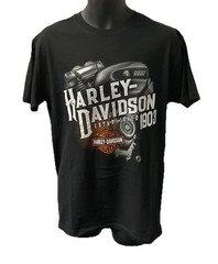 Harley Davidson Men’s Evolve Short Sleeve T-Shirt Black 402947750