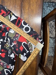VINTAGE Fresh Prince Of Bel Air Men T-Shirt 3XL Black Playing Cards All Over