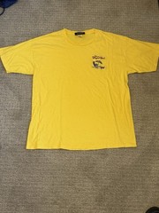 Vintage Disney Blizzard Beach Embroidered Single Stitched T Shirt Size XL