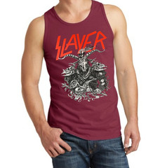 SALYER WARRIOR Heavy Metal Band Black Tank Top