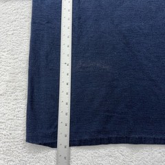 Vintage Cal Cru Charleston South Carolina Ribbed T-Shirt Navy Blue Mens Medium