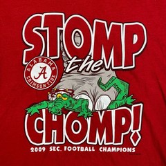 Russell Athletic Alabama Crimson Tide 2009 SEC Champions Stomp the Chomp Red L