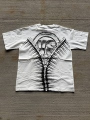 Valley Edward Scissorhands “Vale Dreams” White/Black Graphic Logo Tee S